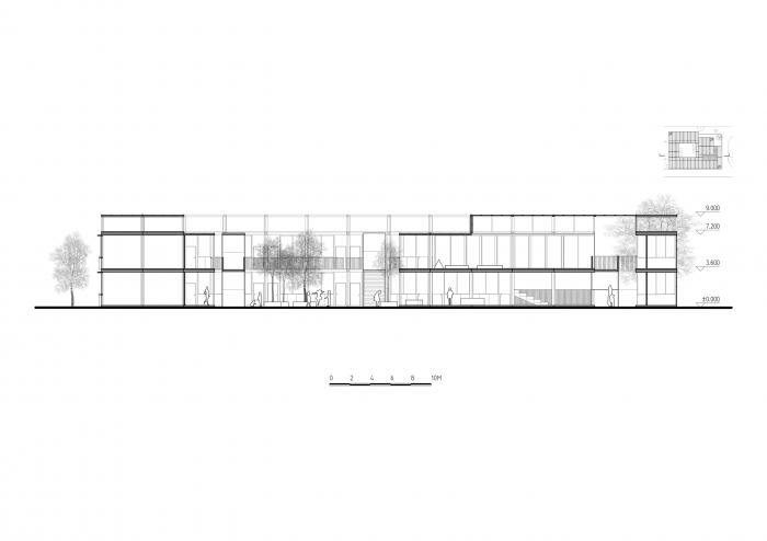 BIM建筑|深圳罗湖翠园中学东晓校区腾挪学校 / 深圳大学 何川建筑工作室