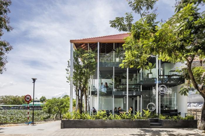 BIM建筑|O2咖啡店，越南 / MW archstudio