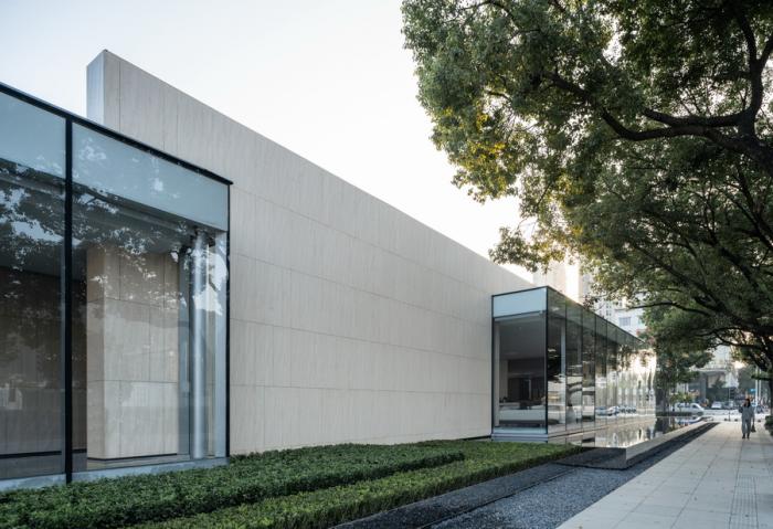 BIM建筑|十棵大香樟下的三进院子：未来城展示馆 / 孟凡浩-gad · line+ studio