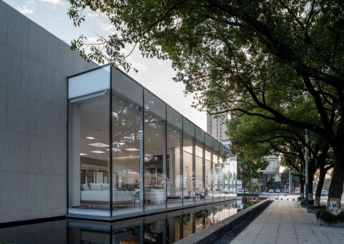 BIM建筑|十棵大香樟下的三进院子：未来城展示馆 / 孟凡浩-gad · line+ studio