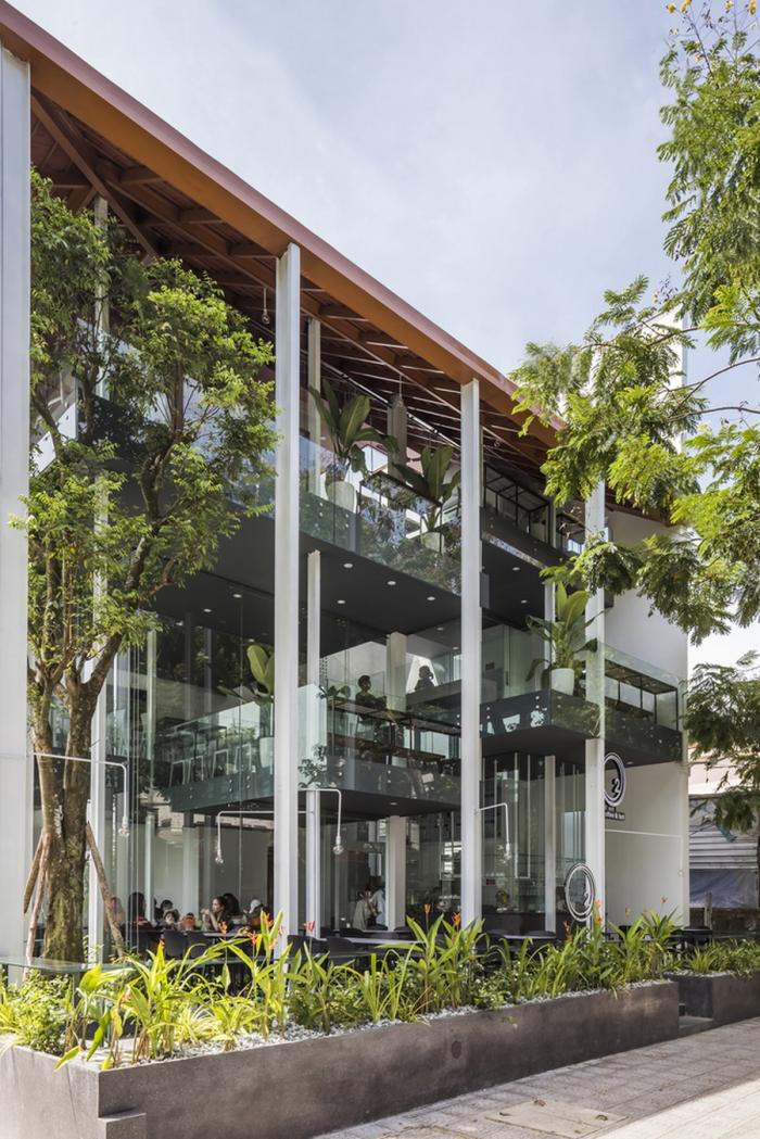 BIM建筑|O2咖啡店，越南 / MW archstudio