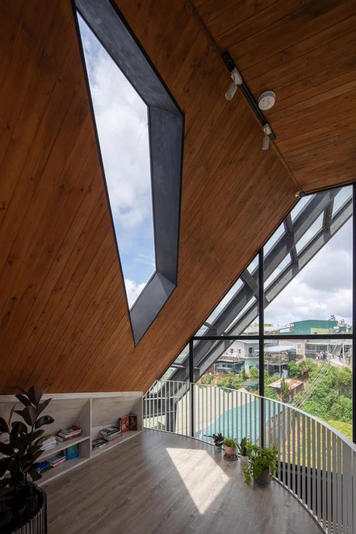 BIM建筑|星光熠熠，夜幕下的巨型灯笼 / Le House