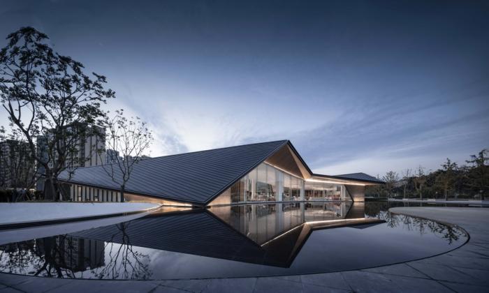 BIM建筑|南京燕子矶规划展示中心 / 帝奥设计集团