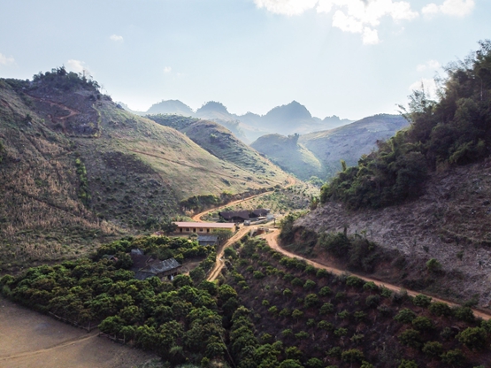BIM建筑|越南农村建造波状屋顶幼儿园