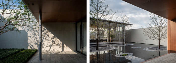 BIM建筑|十棵大香樟下的三进院子：未来城展示馆 / 孟凡浩-gad · line+ studio