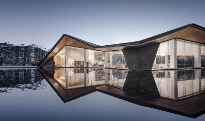 BIM建筑|南京燕子矶规划展示中心 / 帝奥设计集团