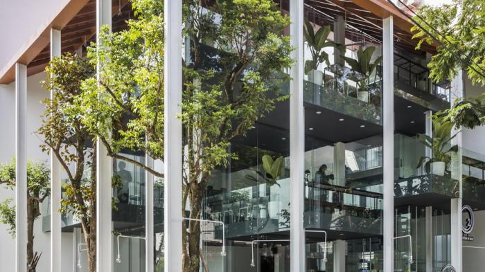 BIM建筑|O2咖啡店，越南 / MW archstudio