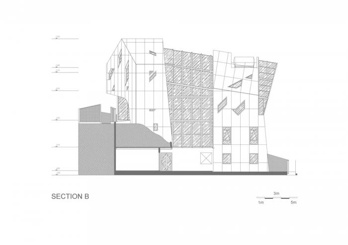 BIM建筑|星光熠熠，夜幕下的巨型灯笼 / Le House