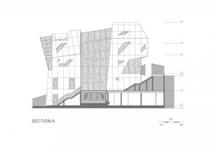 BIM建筑|星光熠熠，夜幕下的巨型灯笼 / Le House
