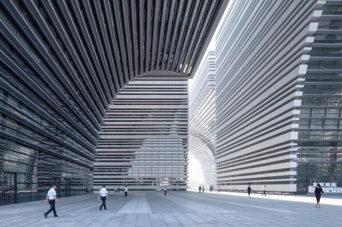 BIM建筑|常州文化广场 / gmp