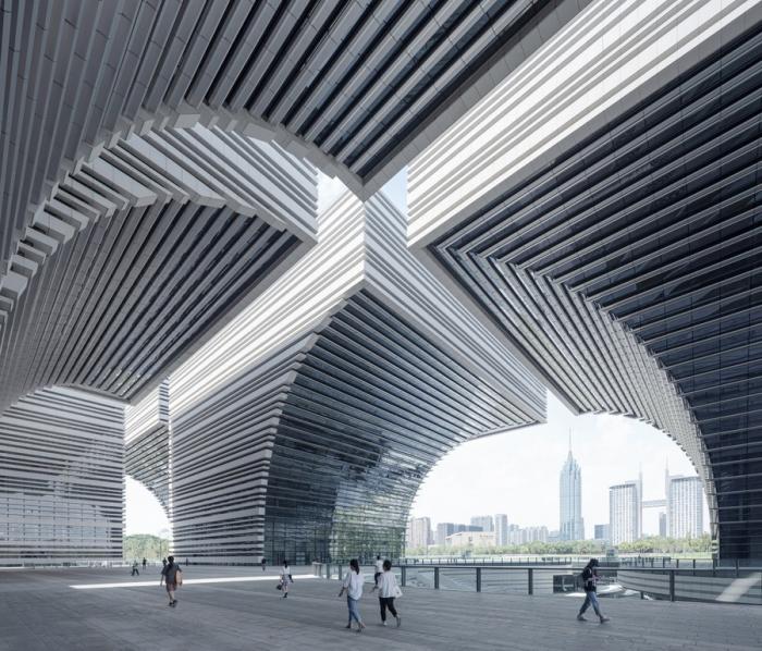 BIM建筑|常州文化广场 / gmp