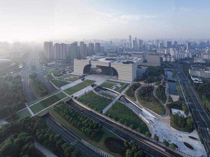 BIM建筑|常州文化广场 / gmp