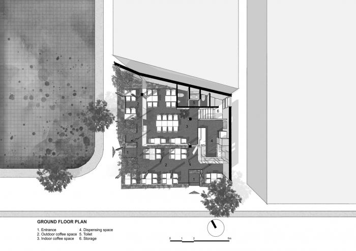 BIM建筑|O2咖啡店，越南 / MW archstudio