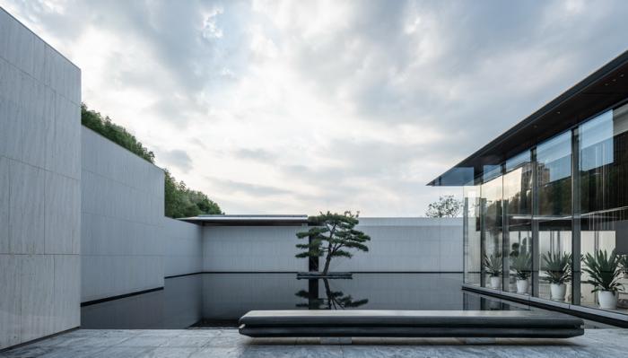 BIM建筑|十棵大香樟下的三进院子：未来城展示馆 / 孟凡浩-gad · line+ studio