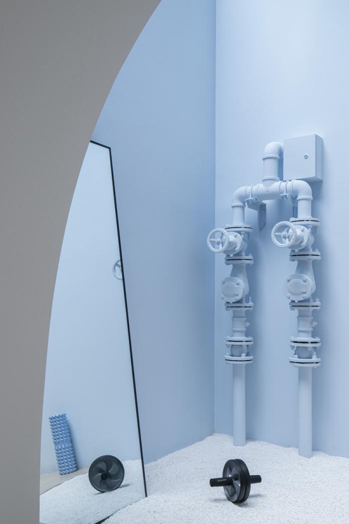 BIM建筑|健身女博主的私人工作室 / 大海小燕设计工作室