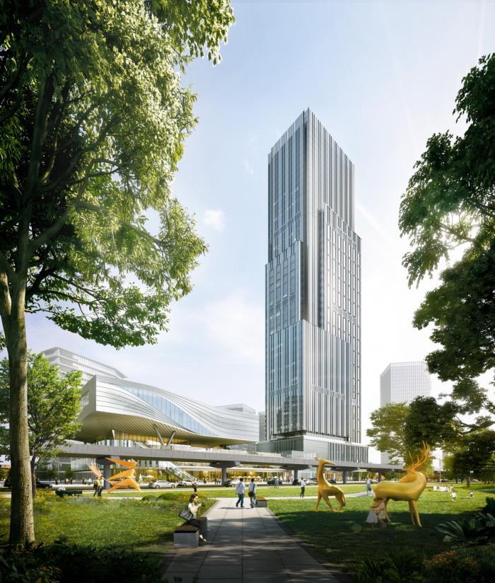 BIM建筑|桂林福达总部基地 / 帝奥·墨度 MUDO Architects