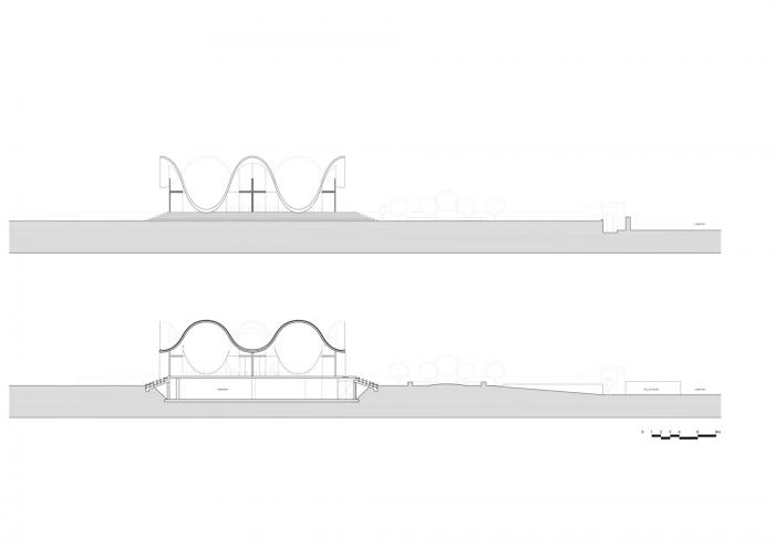 BIM建筑|Bosjes 教堂 / Steyn Studio