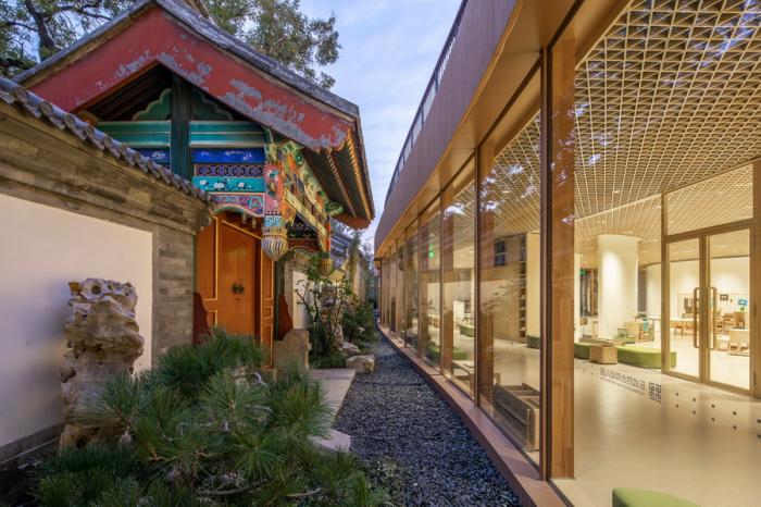 BIM建筑| MAD新作：北京乐成四合院幼儿园，将老北京“捧在手心”