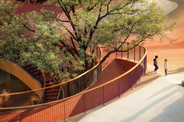 BIM建筑| MAD新作：北京乐成四合院幼儿园，将老北京“捧在手心”