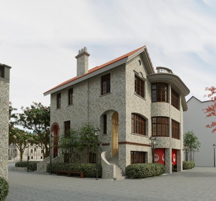 BIM建筑|双子座俞挺的两个新作：一座妖的乐园、一个文学爱好者的客厅