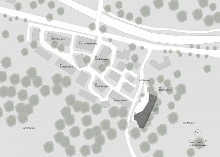 BIM建筑|金城社区五统一公共空间 / 时地建筑工作室