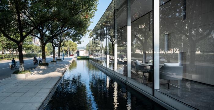 BIM建筑|十棵大香樟下的三进院子：未来城展示馆 / 孟凡浩-gad · line+ studio