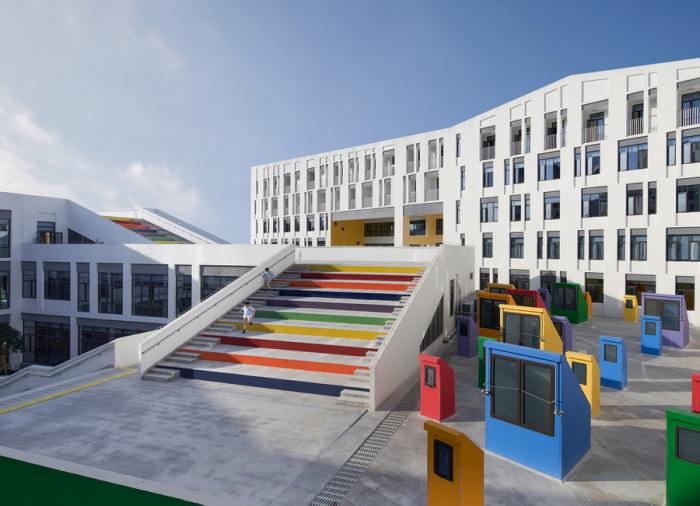 BIM建筑|乐清市育英寄宿学校小学部二期工程 / 中国美术学院风景建筑设计研究总院