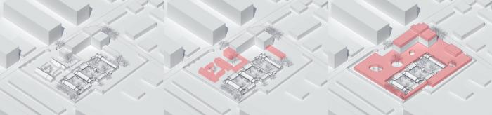 BIM建筑| MAD新作：北京乐成四合院幼儿园，将老北京“捧在手心”