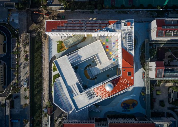 BIM建筑|乐清市育英寄宿学校小学部二期工程 / 中国美术学院风景建筑设计研究总院