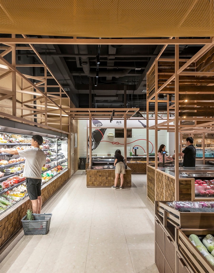 BIM建筑|寻味街市 / LUKSTUDIO 芝作室