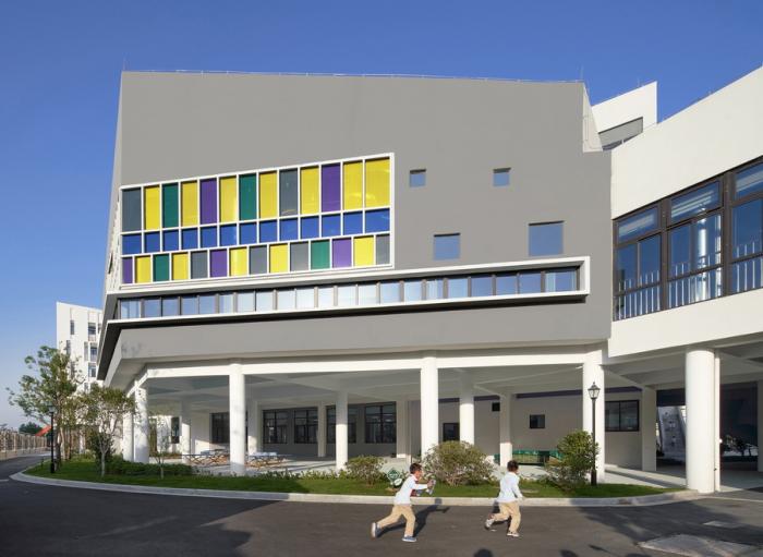 BIM建筑|乐清市育英寄宿学校小学部二期工程 / 中国美术学院风景建筑设计研究总院