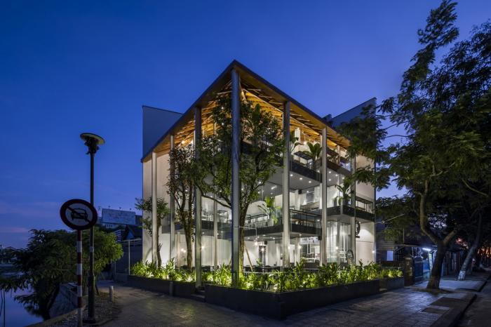 BIM建筑|O2咖啡店，越南 / MW archstudio