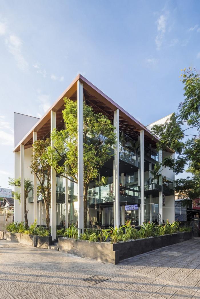 BIM建筑|O2咖啡店，越南 / MW archstudio