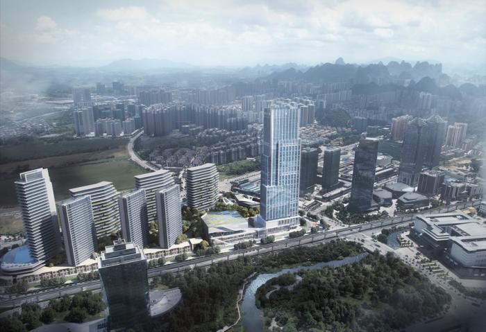 BIM建筑|桂林福达总部基地 / 帝奥·墨度 MUDO Architects