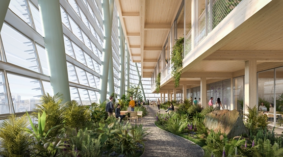 BIM建筑|SHoP和BVN设计世界上最高的混合木材塔楼