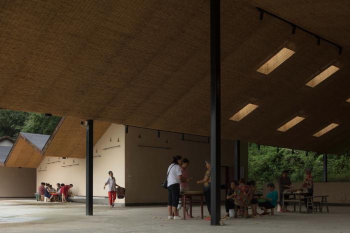 BIM建筑|金城社区五统一公共空间 / 时地建筑工作室