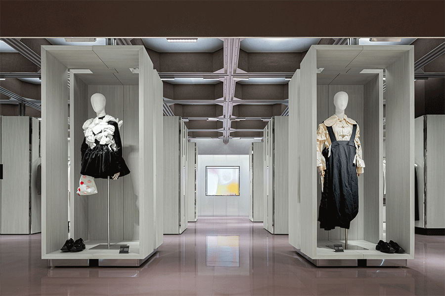 BIM建筑|秩序中的百变空间——J1M5 买手店 / 万社设计