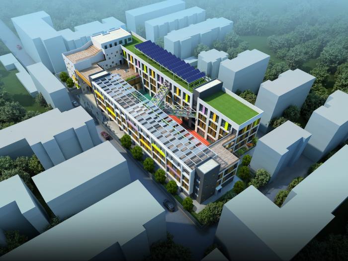 BIM建筑|广西壮族自治区直属机关第二幼儿园，中国 / 广西中盛建筑设计有限公司