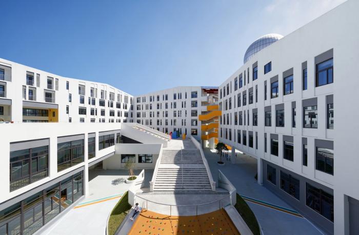 BIM建筑|乐清市育英寄宿学校小学部二期工程 / 中国美术学院风景建筑设计研究总院