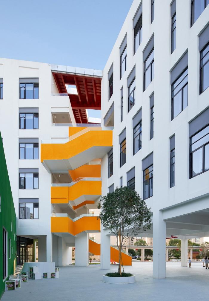 BIM建筑|乐清市育英寄宿学校小学部二期工程 / 中国美术学院风景建筑设计研究总院