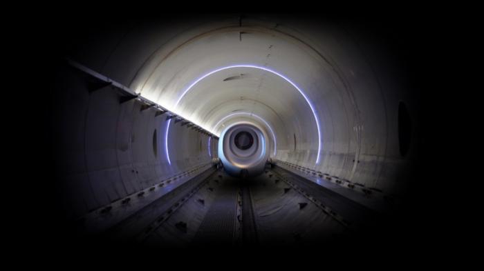 BIM建筑|BIG和Kilo设计的维珍超回路列车“飞马号”吊舱首次搭载乘客