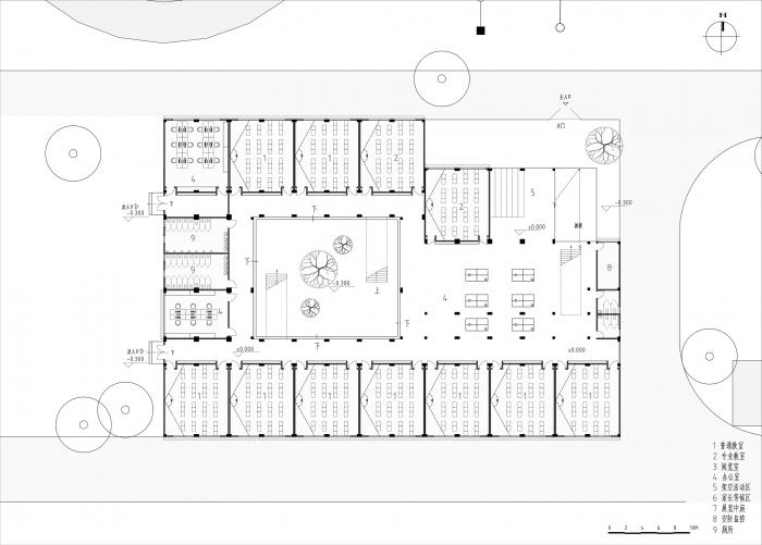 BIM建筑|深圳罗湖翠园中学东晓校区腾挪学校 / 深圳大学 何川建筑工作室