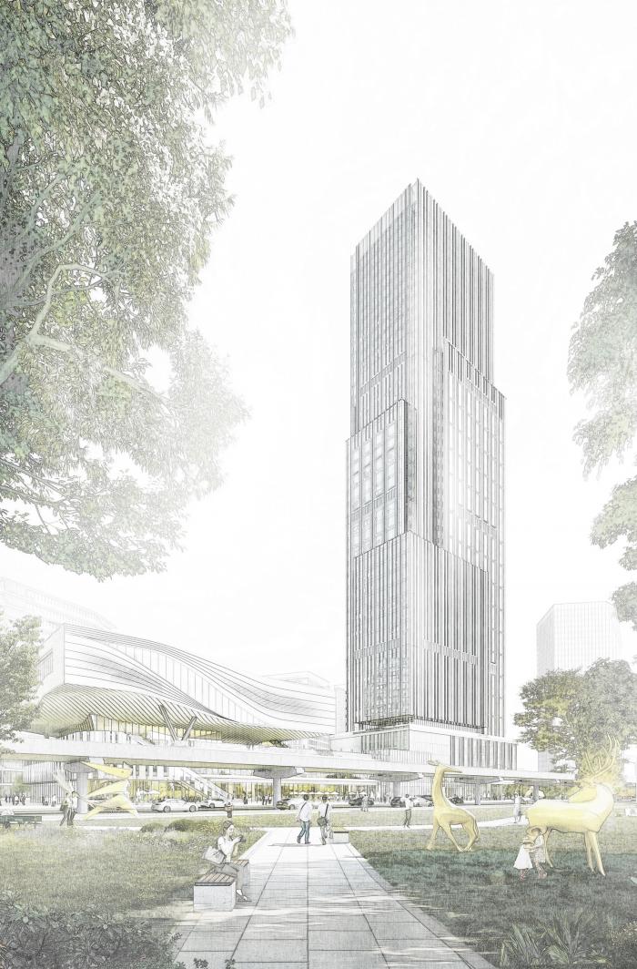 BIM建筑|桂林福达总部基地 / 帝奥·墨度 MUDO Architects