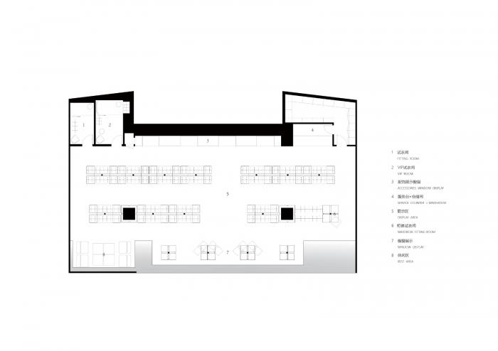 BIM建筑|秩序中的百变空间——J1M5 买手店 / 万社设计