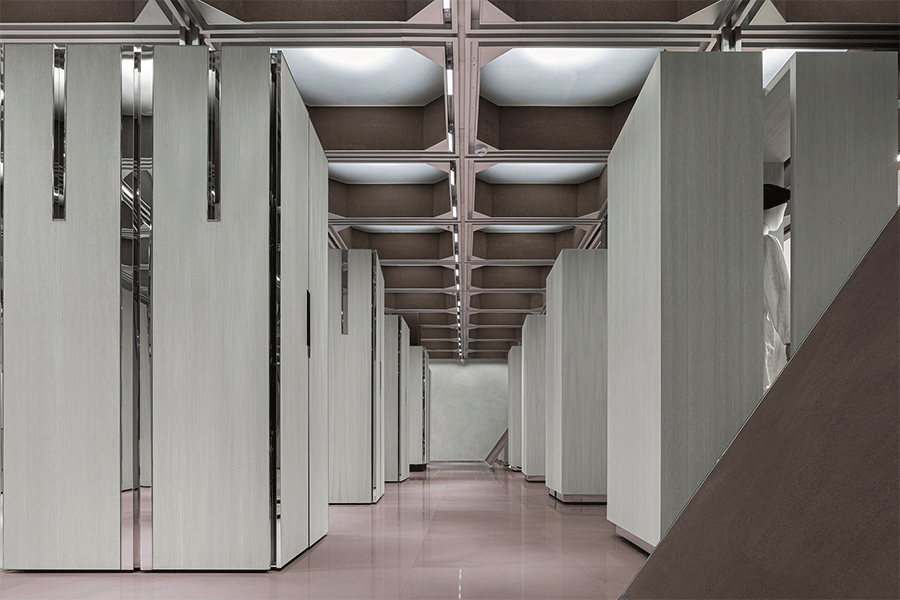 BIM建筑|秩序中的百变空间——J1M5 买手店 / 万社设计