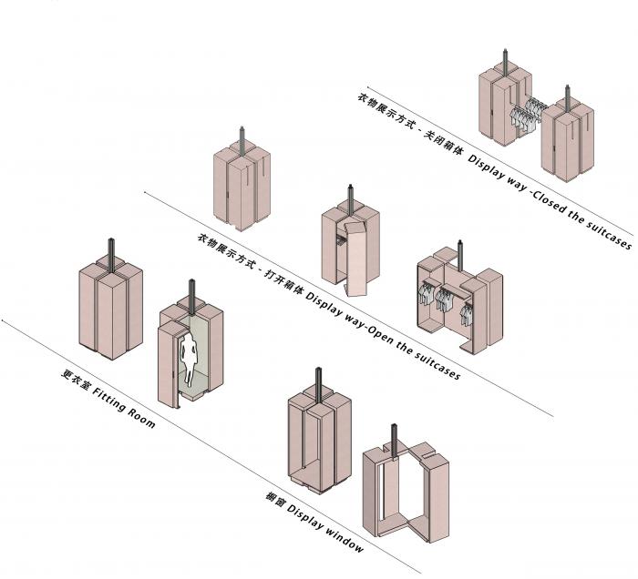 BIM建筑|秩序中的百变空间——J1M5 买手店 / 万社设计