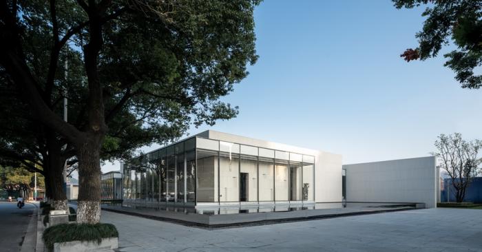 BIM建筑|十棵大香樟下的三进院子：未来城展示馆 / 孟凡浩-gad · line+ studio