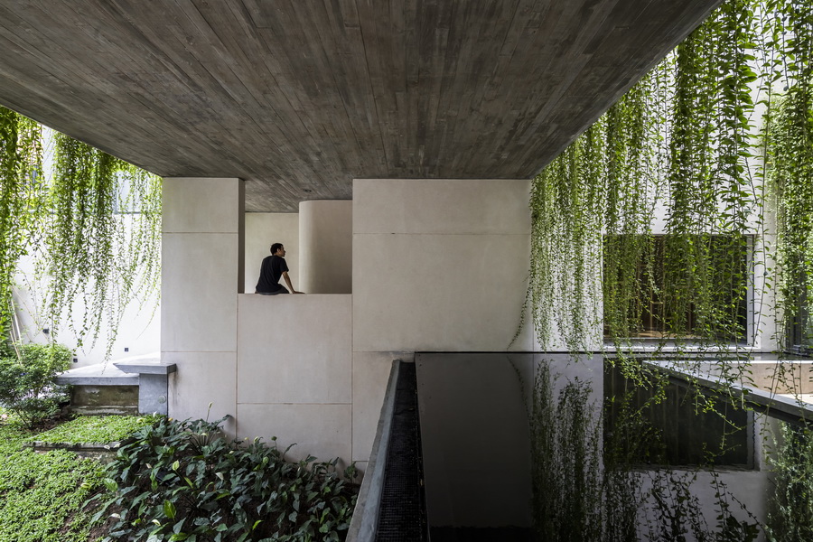 BIM建筑|越南Tan Dinh住宅，简居于“桥上” / MIA Design Studio