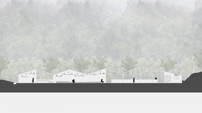 BIM建筑|金城社区五统一公共空间 / 时地建筑工作室