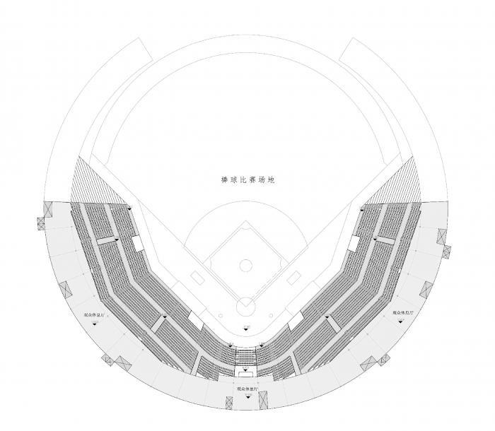 BIM建筑|云南省腾冲市国际棒球运动公园 / 深圳中海世纪建筑设计有限公司